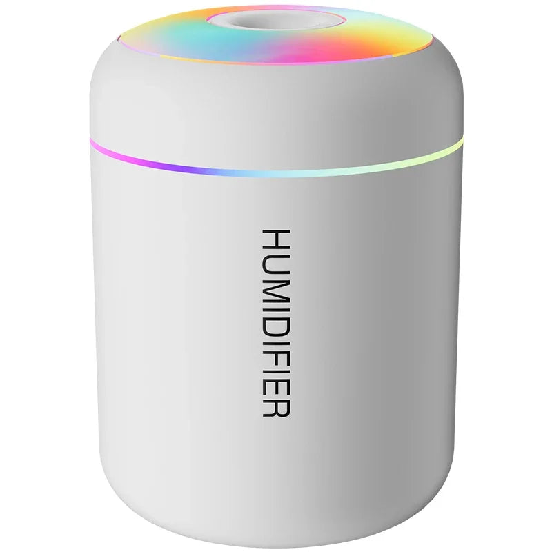 Mini humidificador USB 180ml – difusor de aroma eléctrico para auto y hogar