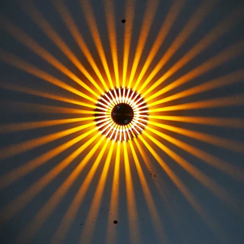 Lámpara LED de pared y techo 3W – colores vibrantes para living y exteriores