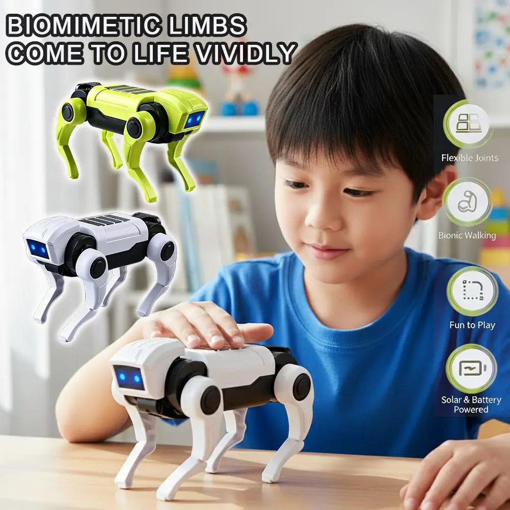 Perro Robot Smart - Juguete Regalo - Perro Mecánico con Control Remoto - Multifunción Eléctrico - Robot Inteligente Educativo Biónico