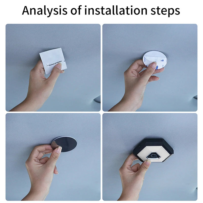 Luces LED interiores para auto – lámparas de lectura y ambiente sin cableado