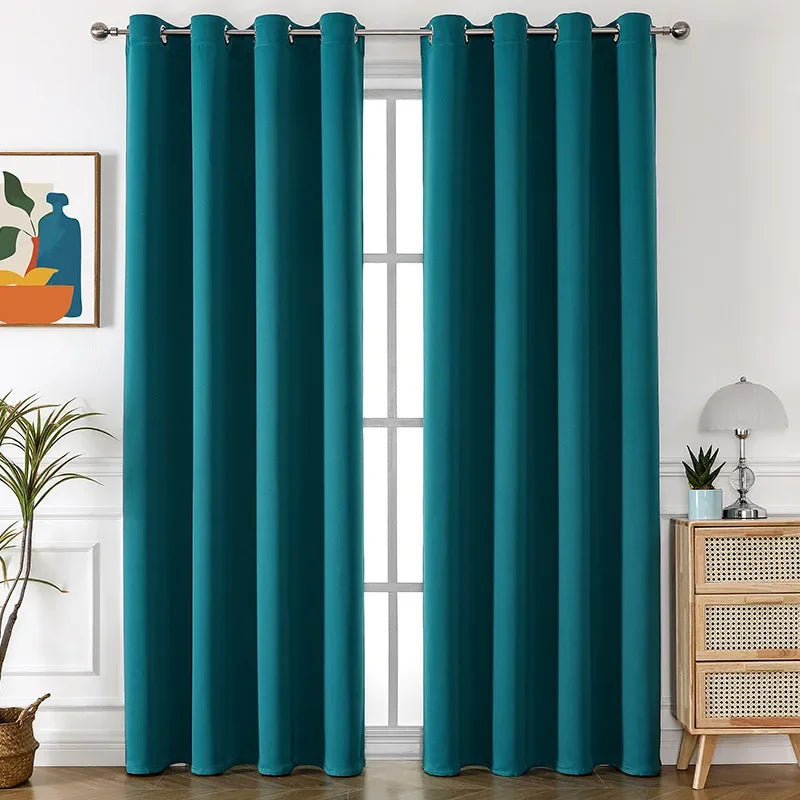 Cortinas blackout negras – alta precisión, térmicas y personalizadas para hogar