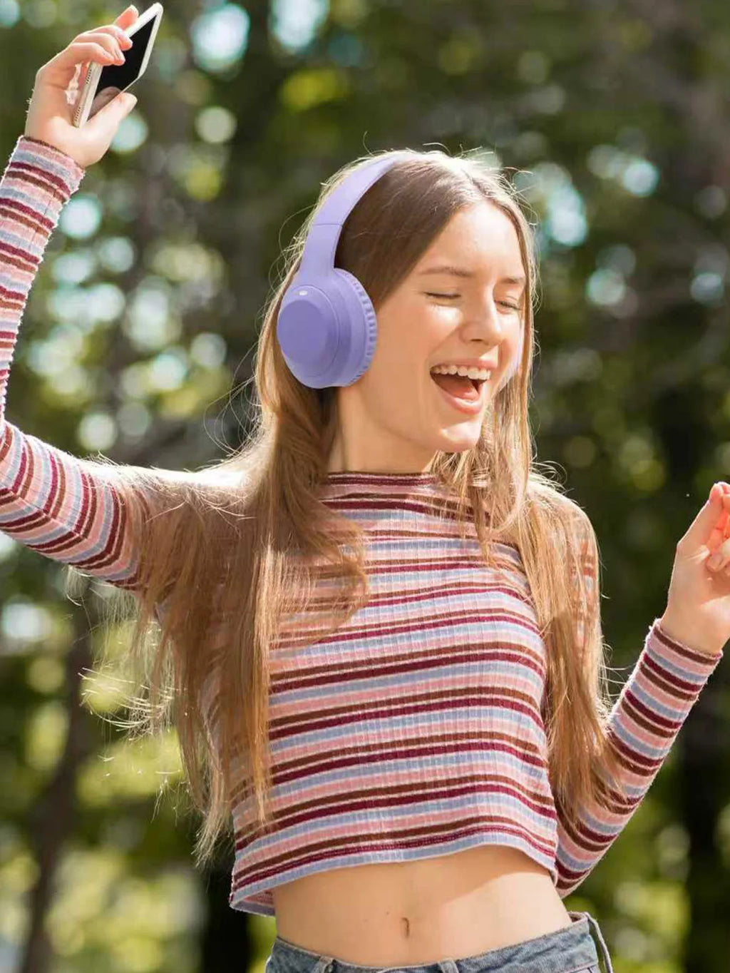 Auriculares inalámbricos – largo alcance para móvil, iPad y gaming