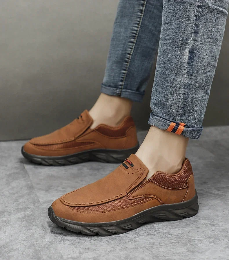 Mocasines casuales hombre – sneakers retro hechos a mano y cómodos