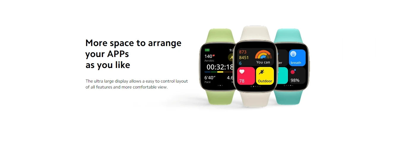 Xiaomi Redmi Watch 3 – versión global original con pantalla AMOLED y Bluetooth 5.2