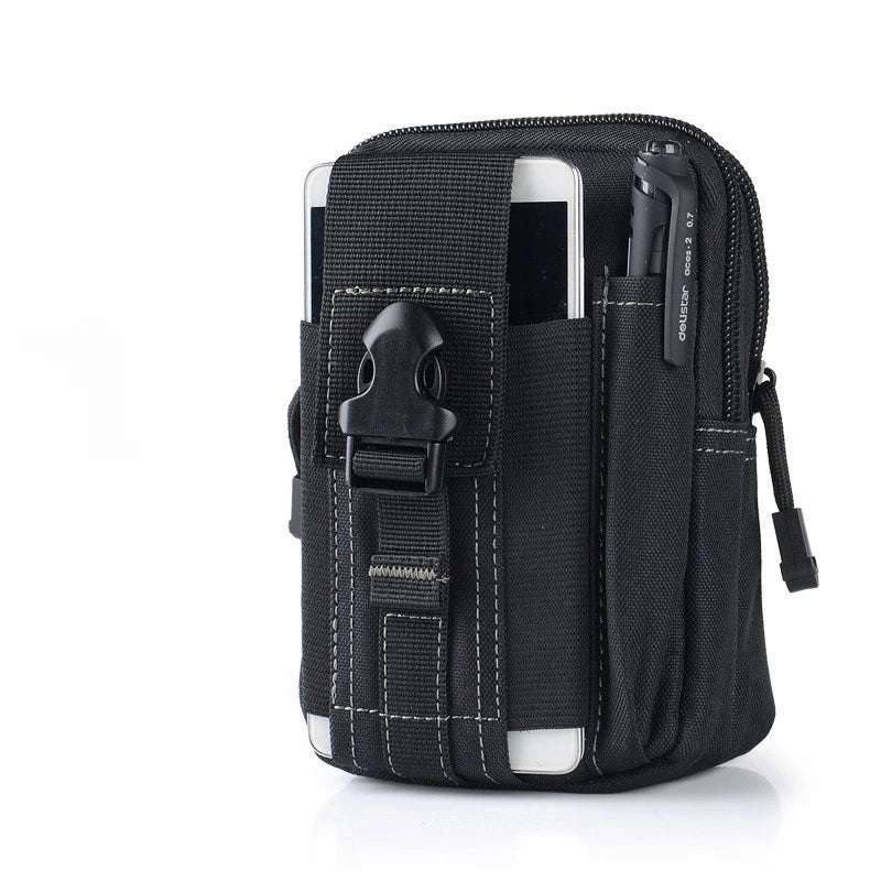 Riñonera táctica camuflada – bolsa multifuncional para pierna y cintura