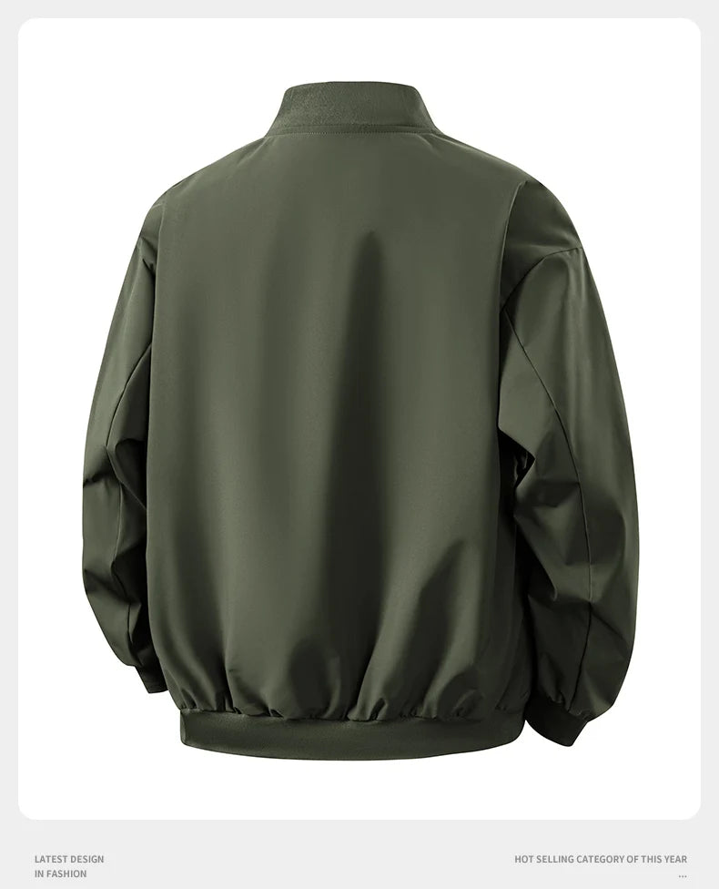 Campera bomber hombre – cortaviento ligero y moderno para primavera y otoño