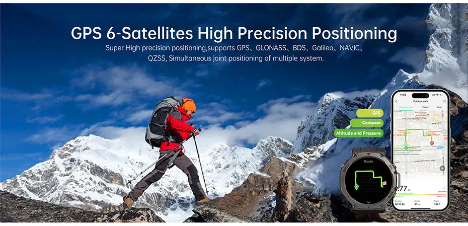 Smartwatch T-Rex 3 GPS – pantalla AMOLED, resistente 5ATM y monitor fitness