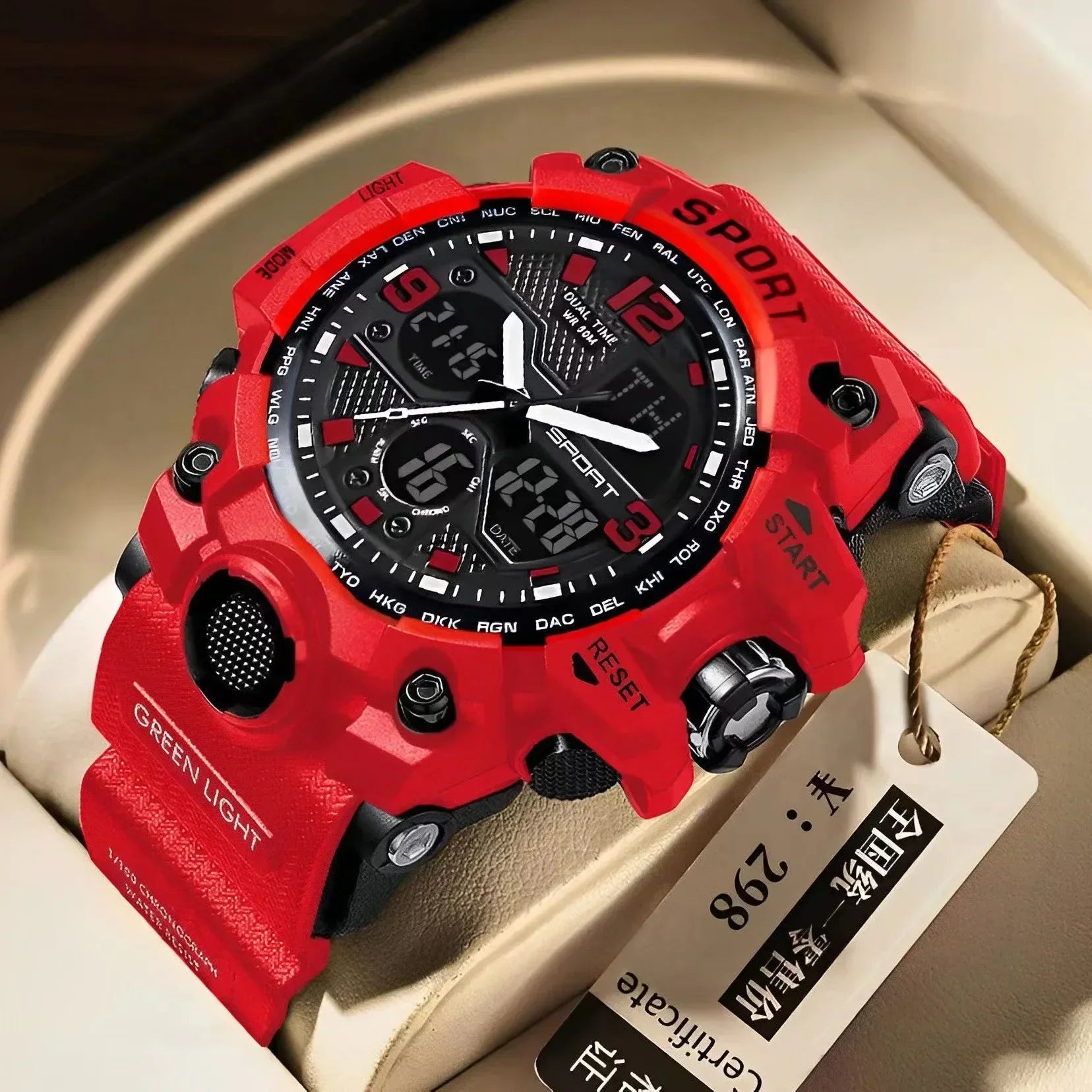 Reloj Deportivo Digital LED para Hombre
