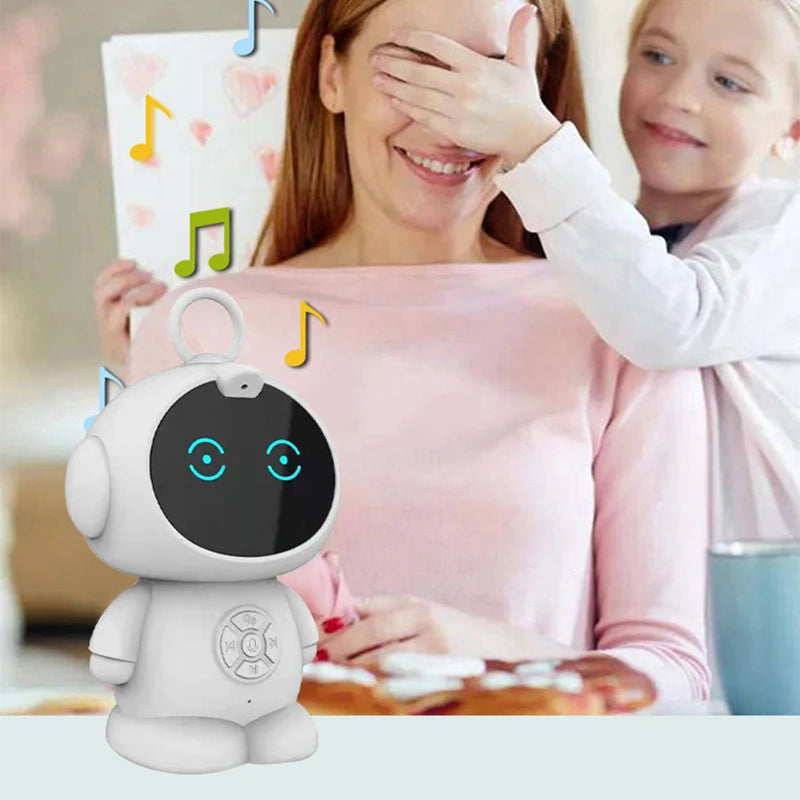 Robot Educativo con IA - Máquina de Aprendizaje - Control por Voz - Conversación Remota - Cuenta Cuentos y Música