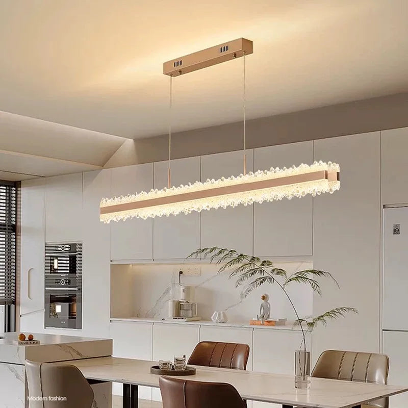 Candelabro moderno italiano – lujo ligero y ambiental para living y comedor