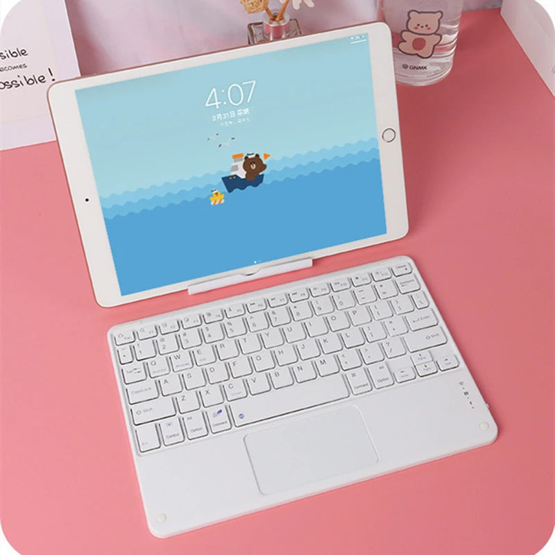 Teclado inalámbrico para iPad y Xiaomi Pad 5 – con touchpad y Bluetooth