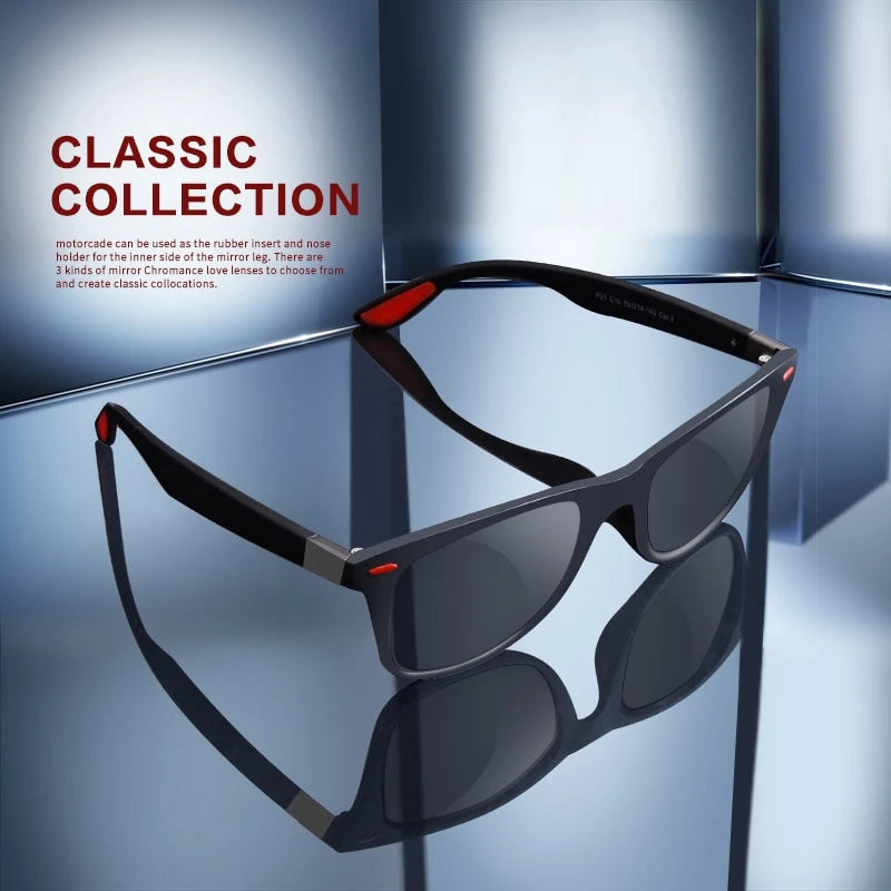Gafas de visión nocturna polarizadas – marco PC para hombre, deportivas y de conducción