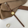 Reloj de lujo mujer – marca elegante con movimiento de cuarzo