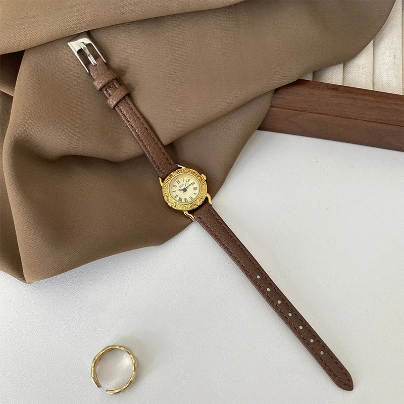 Reloj de lujo mujer – marca elegante con movimiento de cuarzo