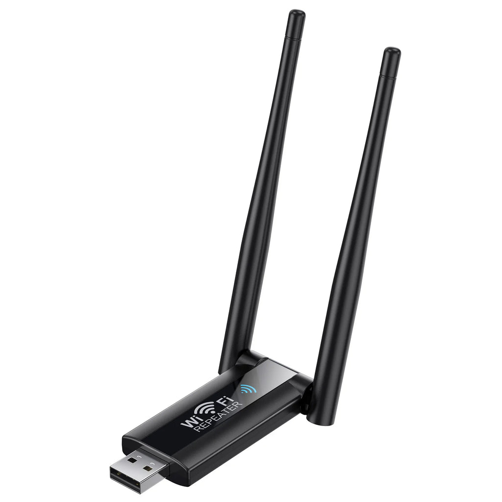 Extensor WiFi USB 2.4G – repetidor inalámbrico 300Mbps y amplificador de señal