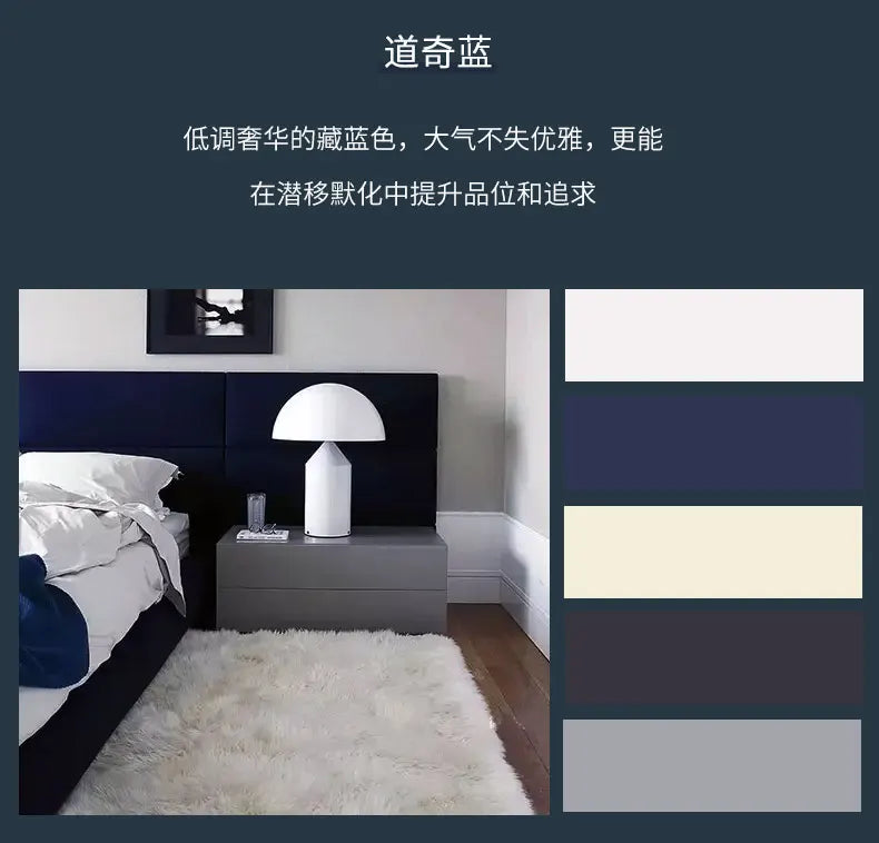 Cortinas blackout insonorizadas – azul sólido, aislantes y personalizadas para living y dormitorio