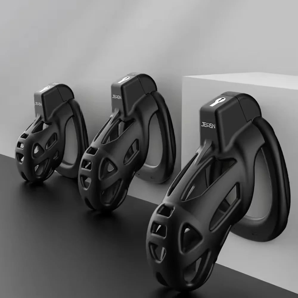 Chastity Lock Breathable Male Chastity Device Sex Toys for Couple Adult Penis Ring Micro Cock Cage Femboy Cuckold Penis Bondage