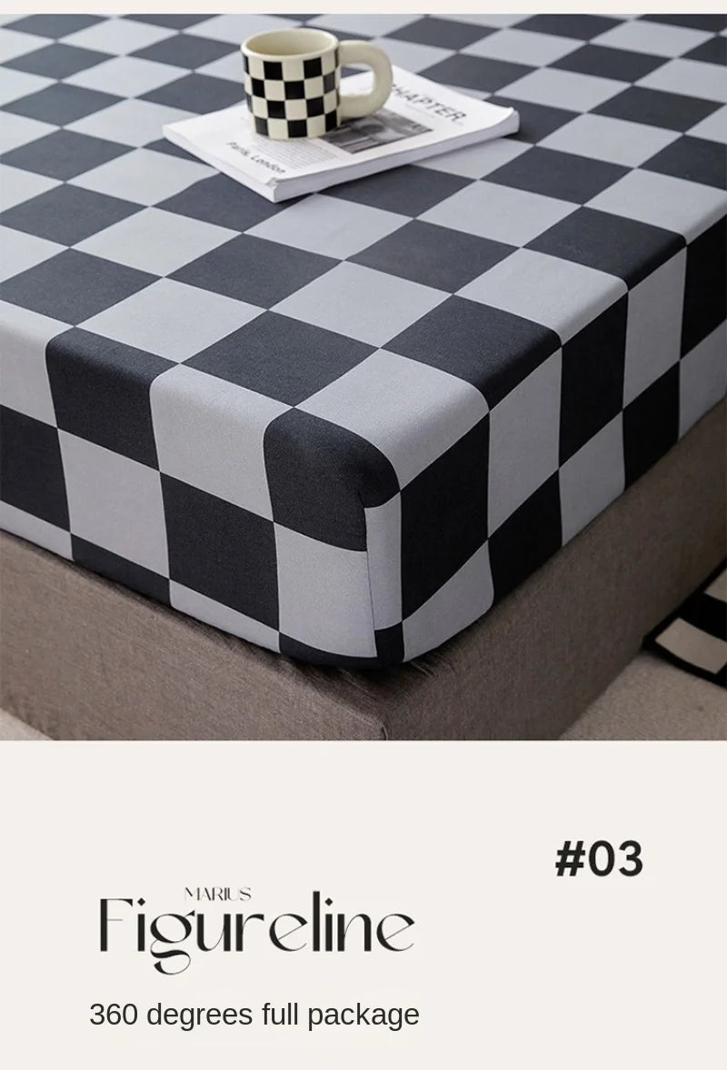 Sábana ajustable king floral – diseño elegante con banda elástica