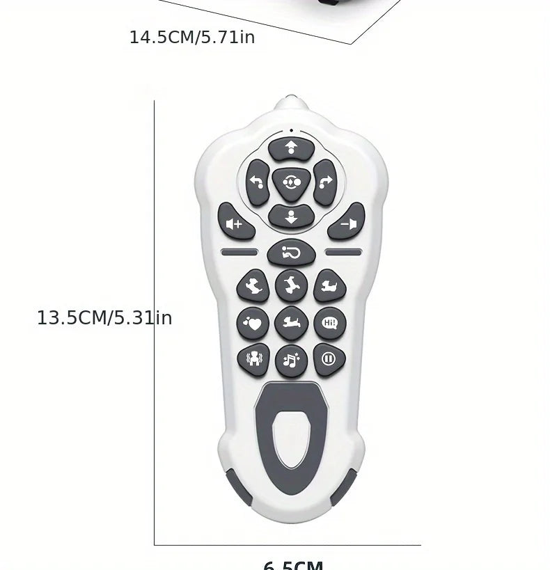 Perro Robot Inteligente con Control Remoto - Canta, Baila y Sigue - Acrobacias Smart - Música Interactiva - Cachorro Programable - Regalo para Niños