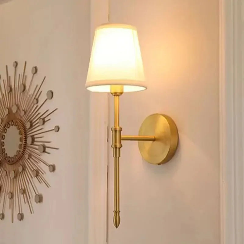 Lámparas de pared interiores – diseño nórdico moderno para pasillos y balcones