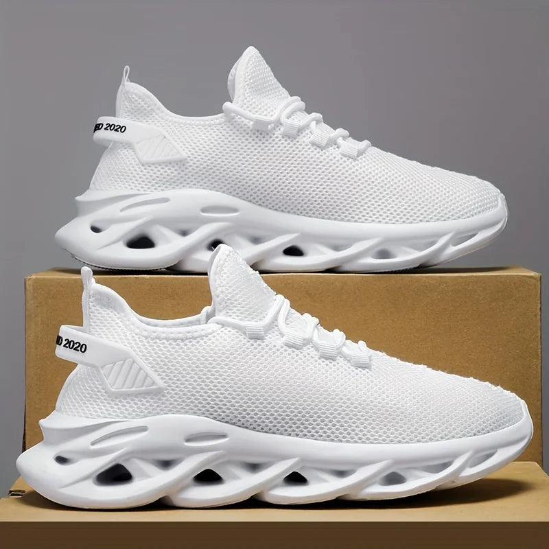 Zapatillas deportivas negras – ligeras y versátiles para hombre