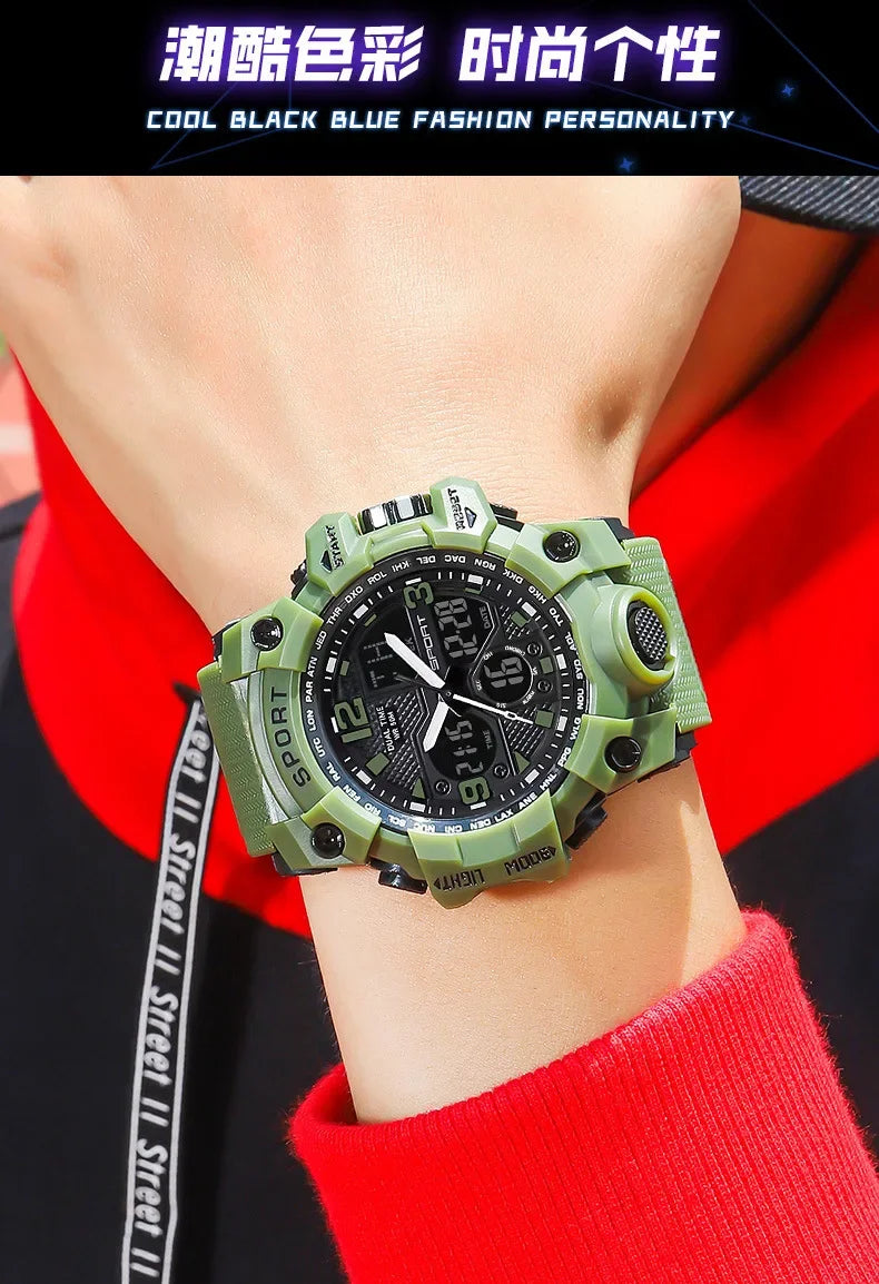 Reloj Deportivo Digital LED para Hombre