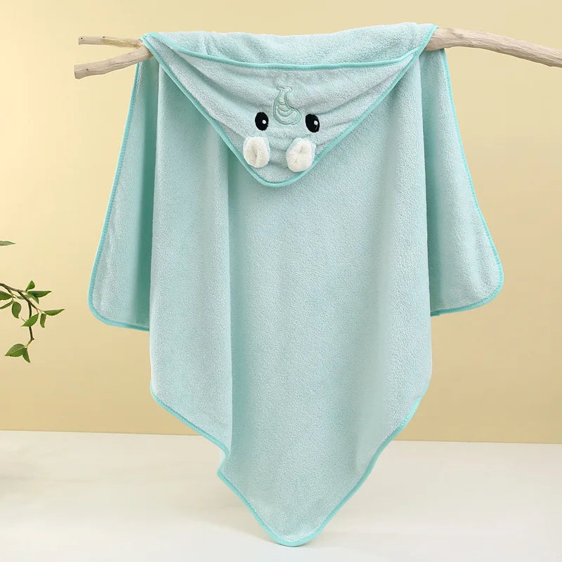 Toalla de baño para bebé – suave, absorbente y envoltorio para recién nacido