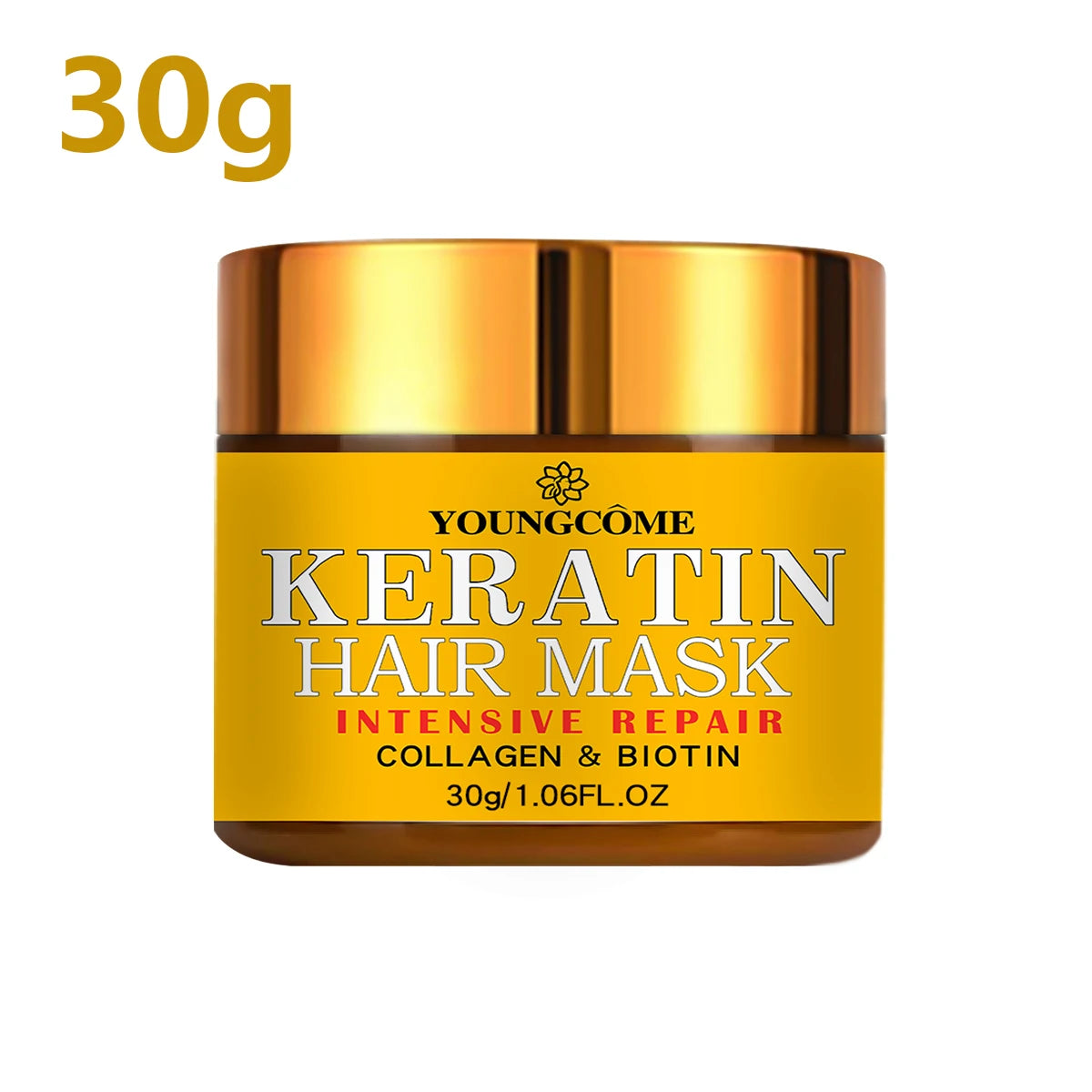 Mascarilla reparadora para cabello – biotina, colágeno y queratina