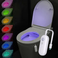 Luz Inteligente para Inodoro con Sensor de Movimiento - Recargable USB - LED RGB - Luz Nocturna para Baño