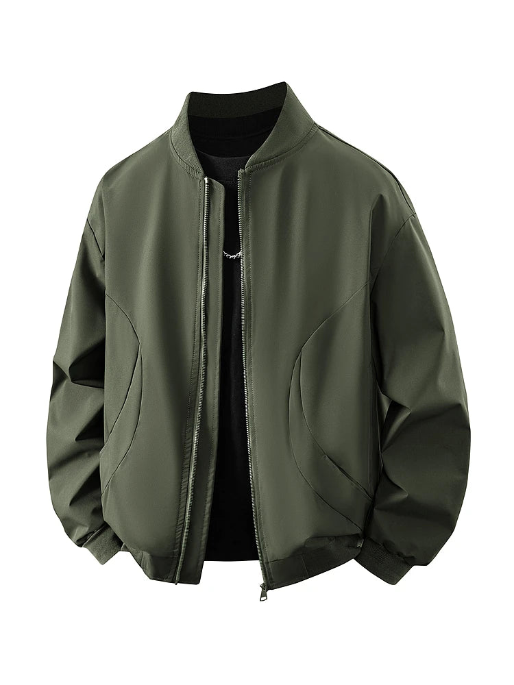 Campera bomber hombre – cortaviento ligero y moderno para primavera y otoño
