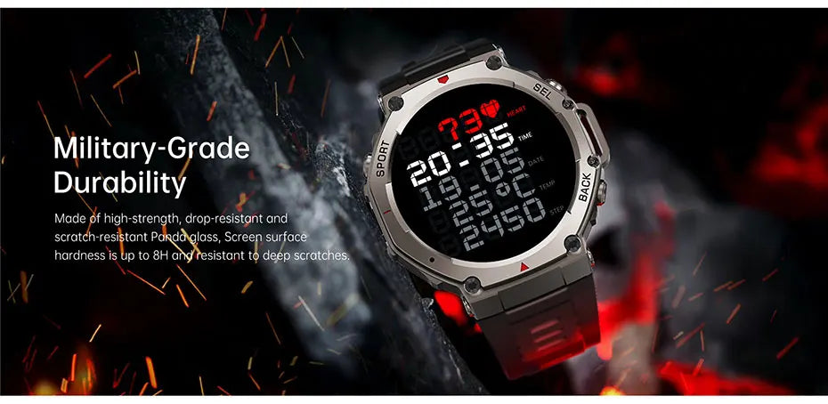 Smartwatch T-Rex 3 GPS – pantalla AMOLED, resistente 5ATM y monitor fitness